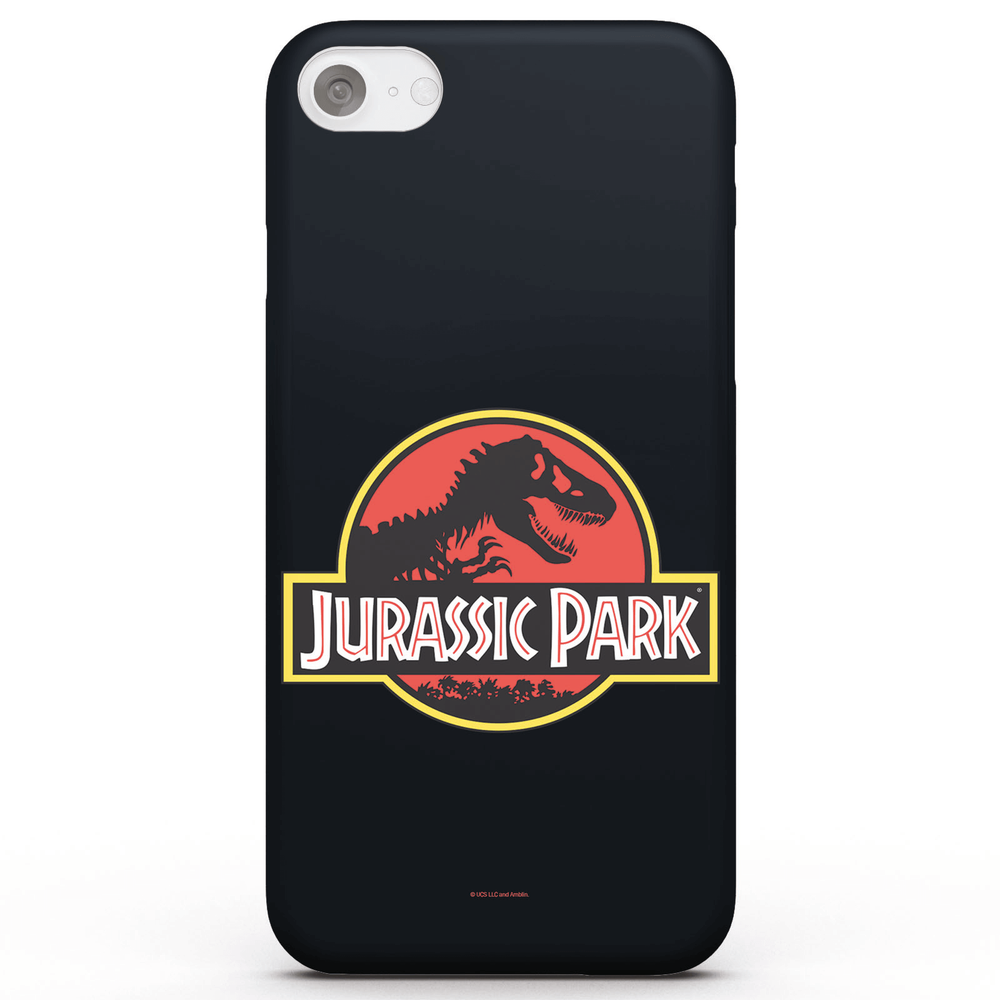 Coque Smartphone Logo - Jurassic Park pour iPhone et Android - iPhone 5/5s - Coque Simple Matte Image 1