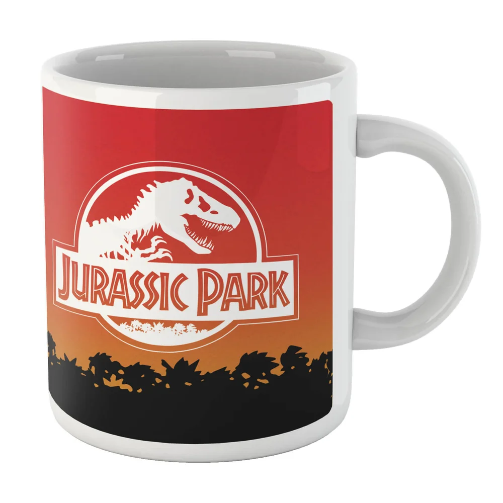 Jurassic Park Sunset Logo Mug Image 1