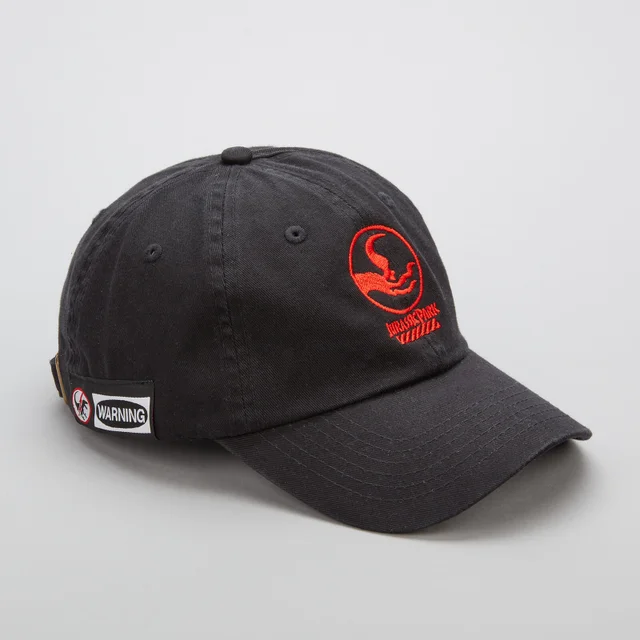 Casquette brodée Jurassic Park Primal Raptor Crew - Noir