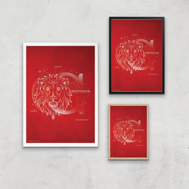 Harry Potter Gryffindor Giclee Art Print