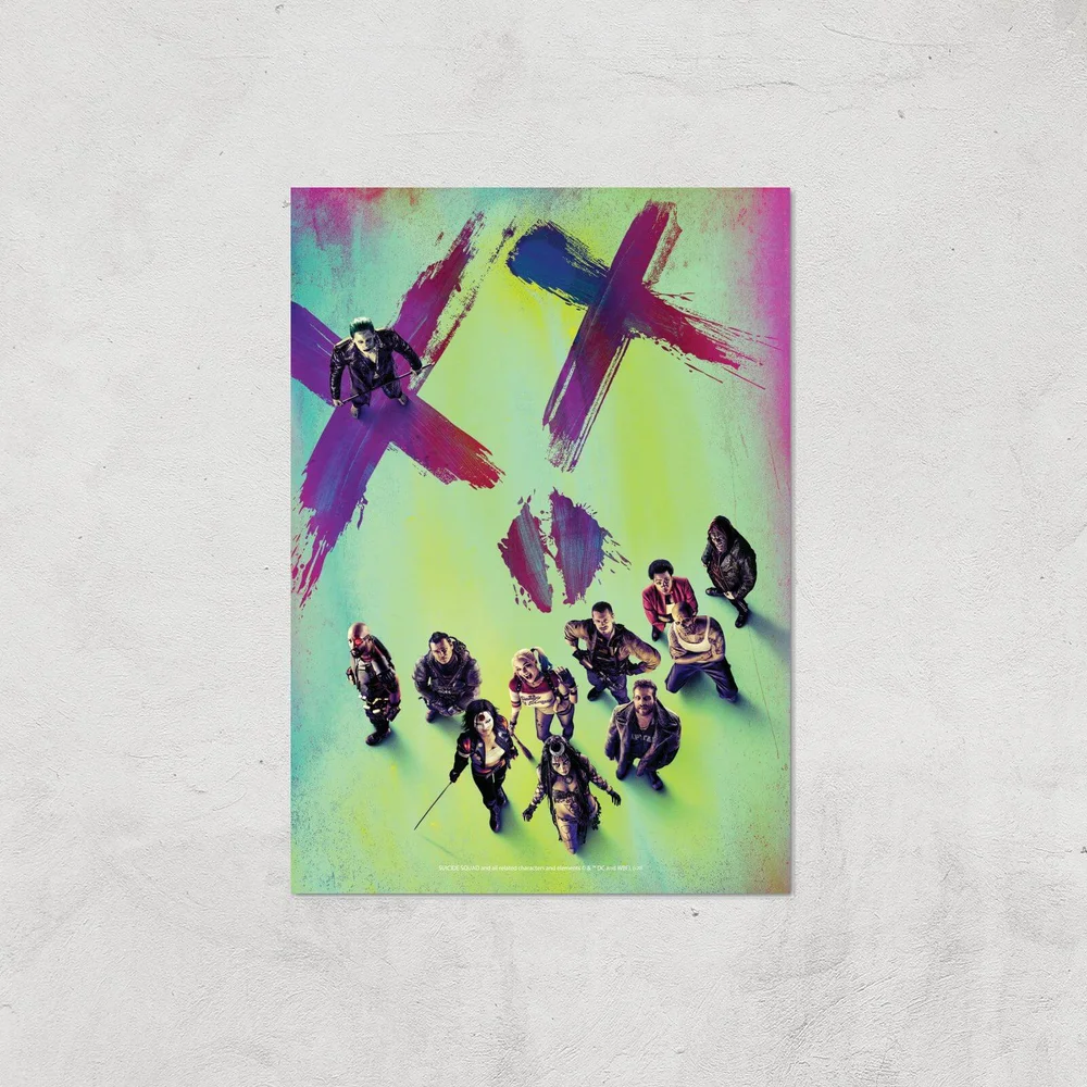 DC Suicide Squad Giclee Art Print - A4 - Print Only Image 1