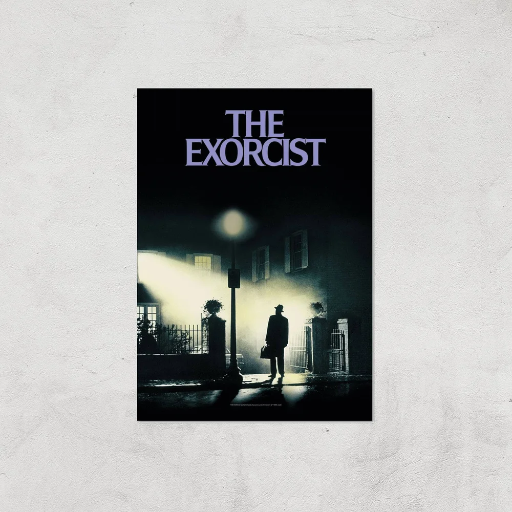 Affiche Poster L'Exorciste Giclee Art Print - A4 - Print Only Image 1