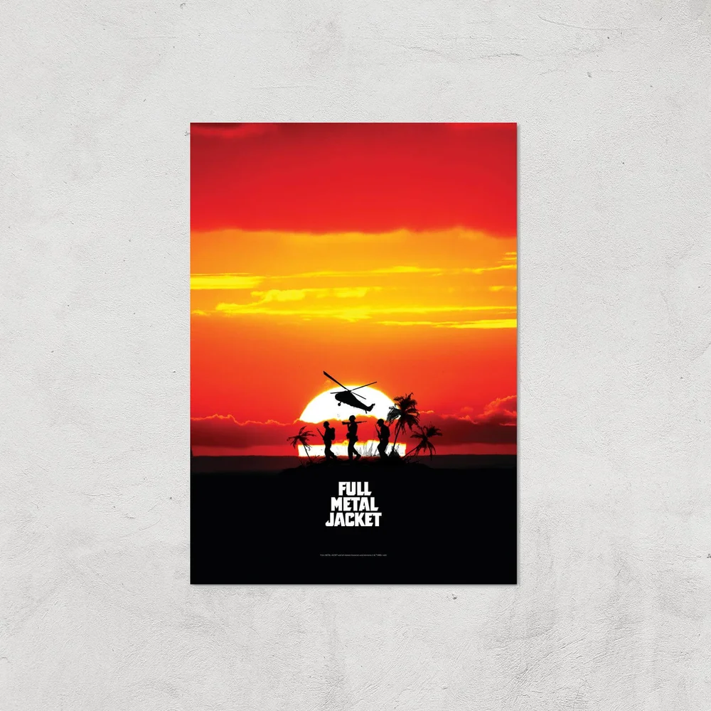 Full Metal Jacket Giclee Art Print - A4 - Print Only Image 1