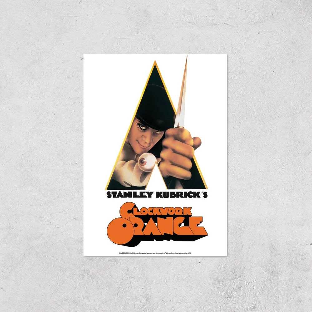 A Clockwork Orange Giclee Art Print - A4 - Print Only Image 1