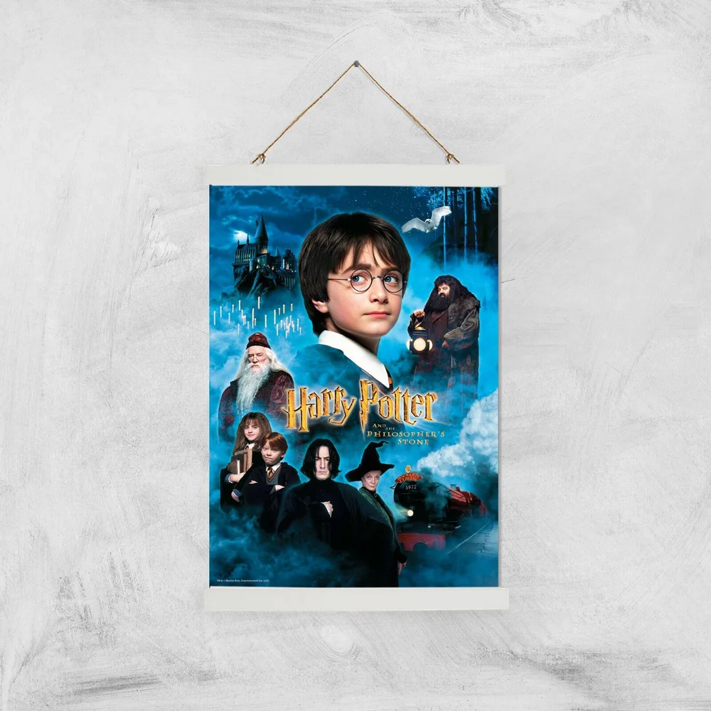 Harry Potter and the Philosopher's Stone Giclee Art Print - A3 - White Hanger Image 1