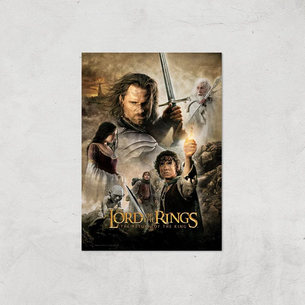 Lord Of The Rings: The Return Of The King Giclee Art Print - A2 - Print Only Image 1