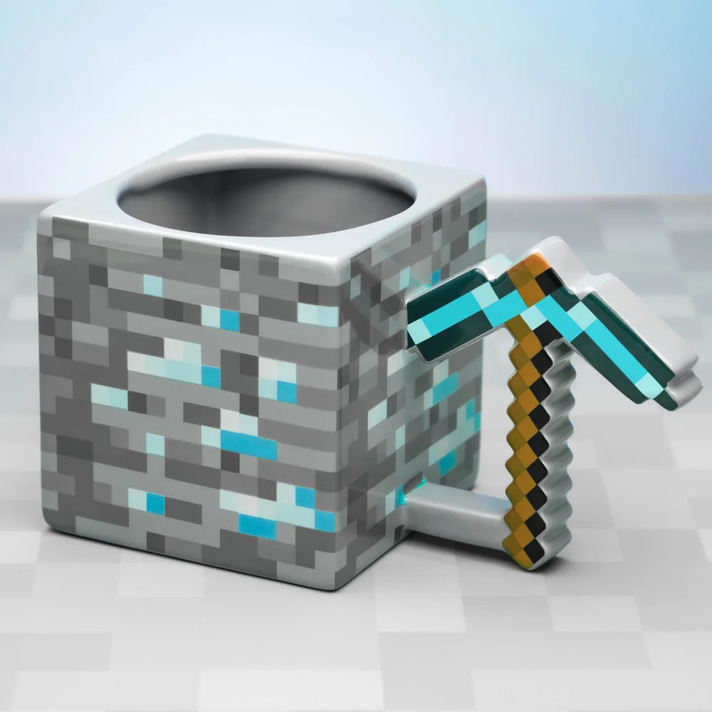 Tasse à café Minecraft Pickaxe Surdimensionné Image 1