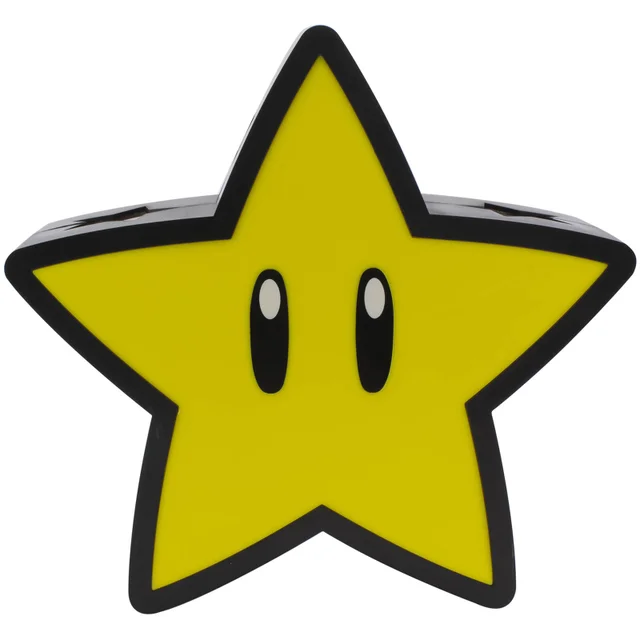 Super Mario Super Star Lampe avec Projection de Lumière