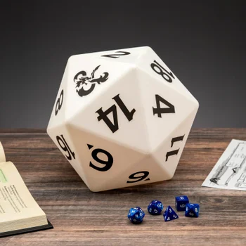 Lumière D20 à Changement de Couleur Donjons et Dragons