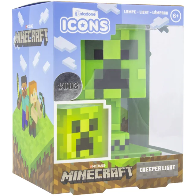 Icône de Lumière Creeper Minecraft