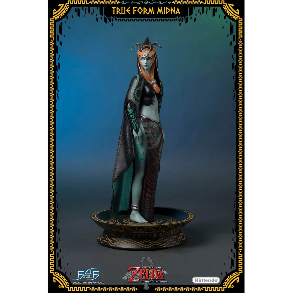 First 4 Figures The Legend of Zelda Princesse Twilight Statuette de La Vraie Forme de Midna 43 cm Image 1