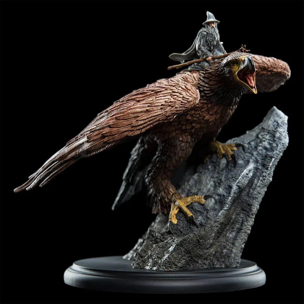 Weta Collectibles Le Seigneur des Anneaux Statuette Gandalf sur Gwaihir 15 cm Image 1
