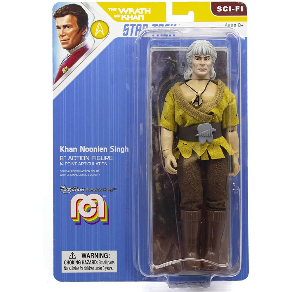 Mego Star Trek II - WOK Figurine articulée Khan 20 cm Image 1