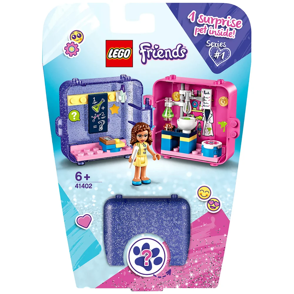 LEGO Friends : Ensemble de Jeu Le cube de jeu d'Olivia Série 1(41402) Image 1