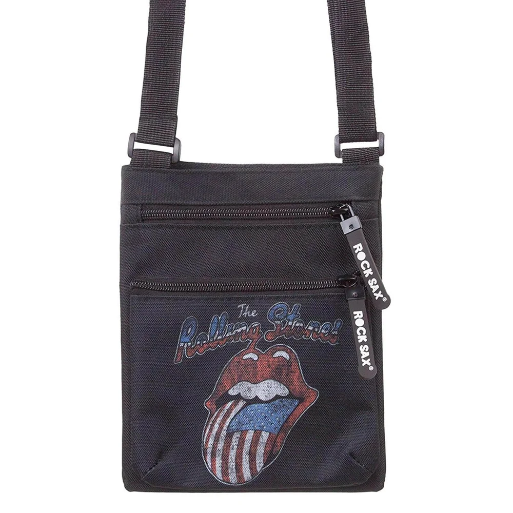 Sac Bandoulière Rocksax The Rolling Stones USA Tongue Image 1