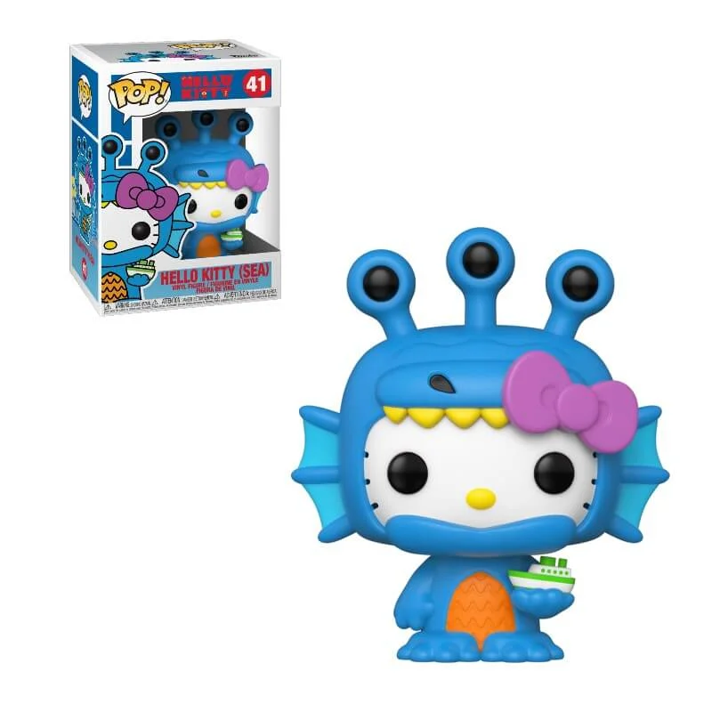 Hello Kitty Kaiju Mer Kaiju Pop ! Figurine en Vinyle Image 1
