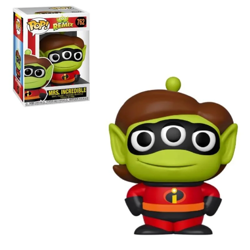 Disney Pixar Alien en Elastigirl Pop ! Figurine en Vinyle Image 1