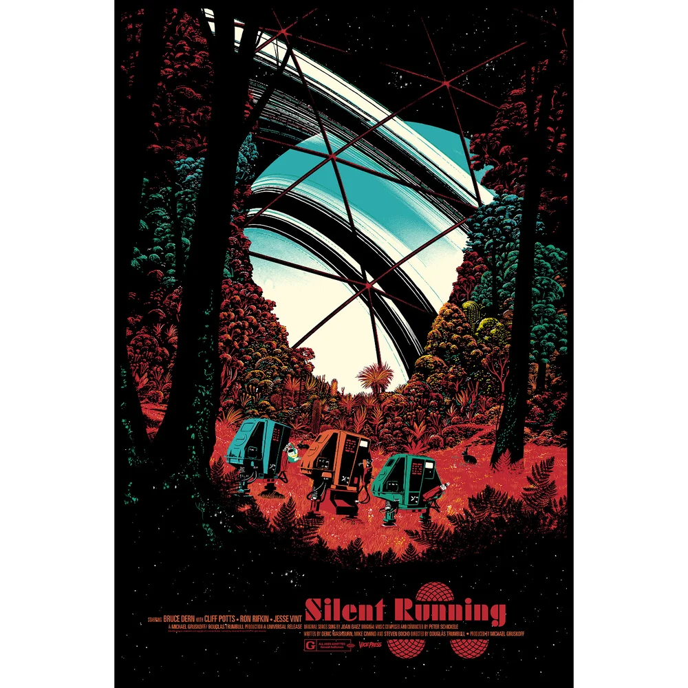 Silent Running Sérigraphie d'Art par Raid 71 Image 1