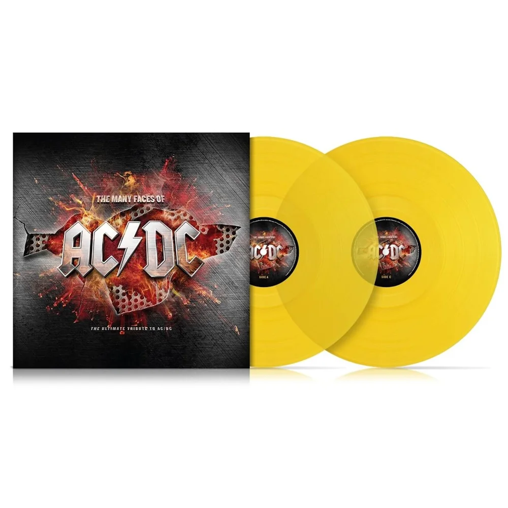 The Many Faces Of AC/DC - Limited Edition Colour LP Image 1