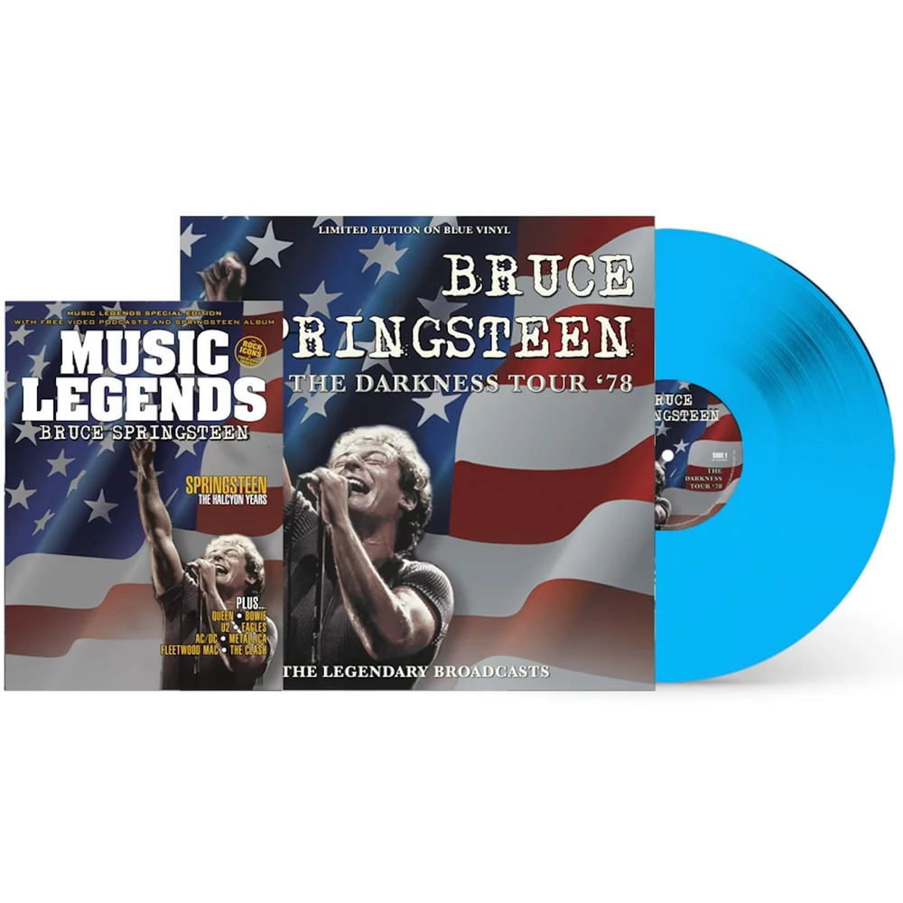 Bruce Springsteen -The Darkness Tour 78 (Blue Vinyl) LP Image 1