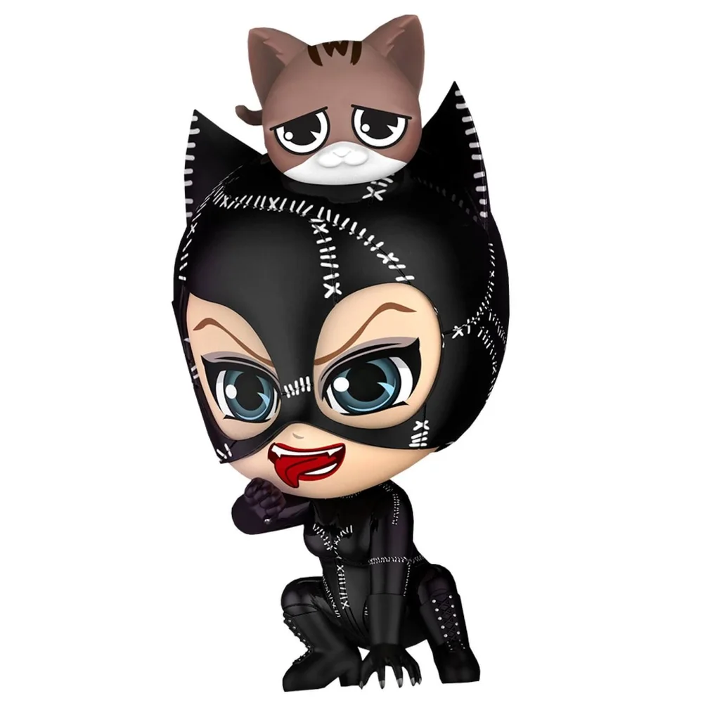 Hot Toys Batman Le Défi Mini Figurine Cosbaby Catwoman 12 cm Image 1