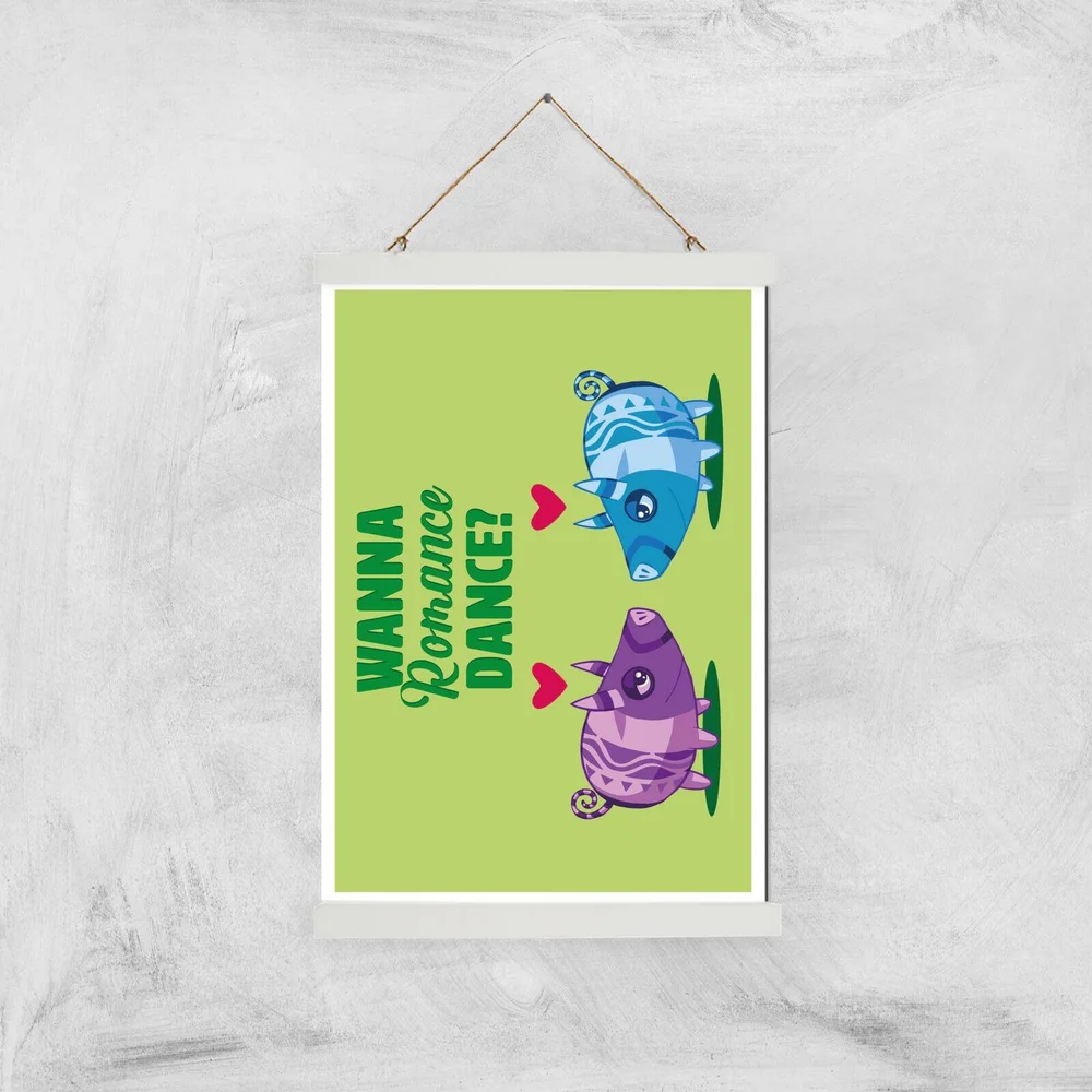 Viva Piñata Wanna Romance Dance Pig Art Print Giclee Art Print - A3 - White Hanger Image 1