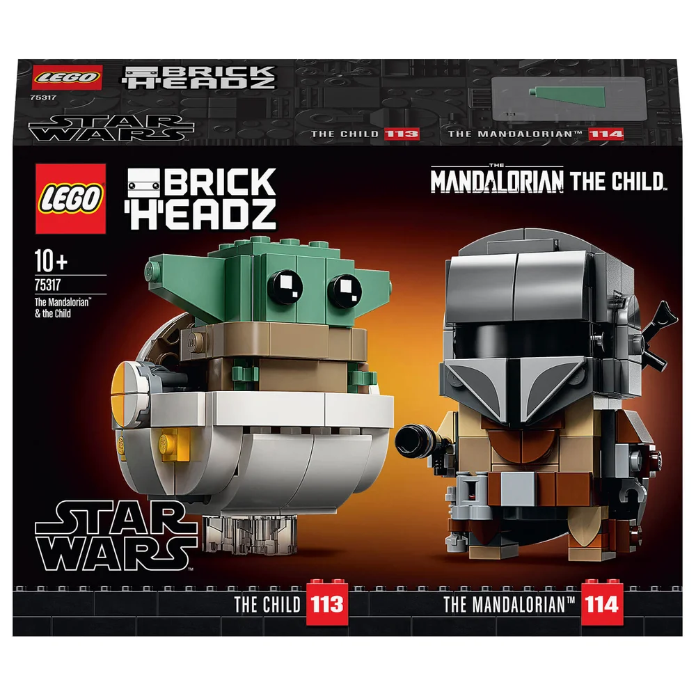 LEGO Star Wars: Le Mandalorien et l’Enfant, Jouet de Construction, Figurine Bébé Yoda(75317) Image 1