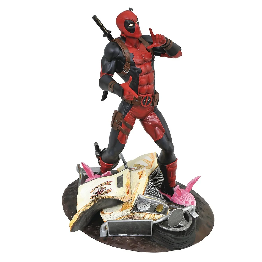 Diamond Select Marvel Gallery Figurine en PVC Taco Truck Deadpool Image 1