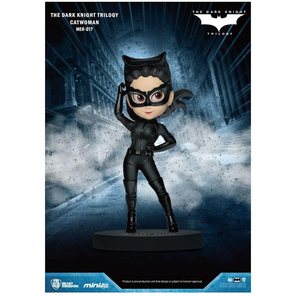 Beast Kingdom The Dark Knight Trilogy Figurine Mini Egg Attack Catwoman Image 1