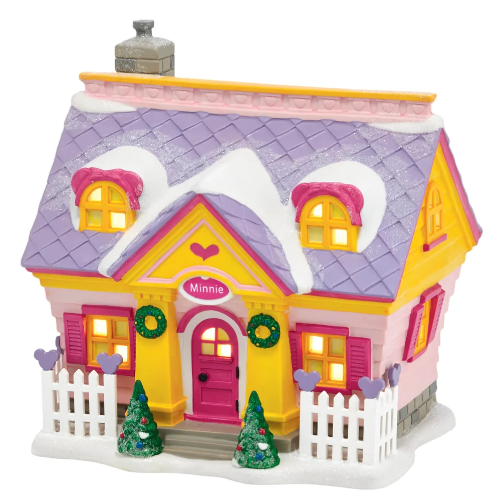 Disney Village Minnie's House - Adaptateur britannique 15 cm Image 1