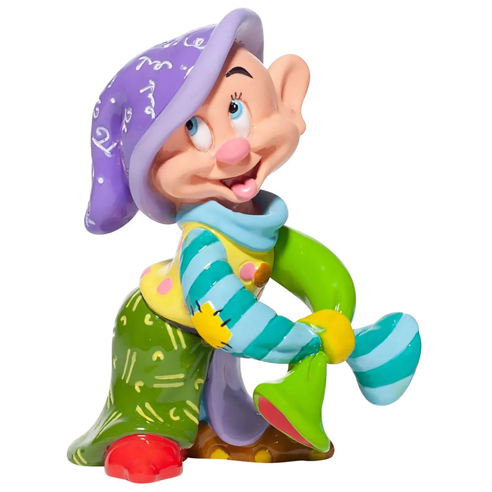 Disney by Romero Britto Dopey Mini Figurine 9cm Image 1