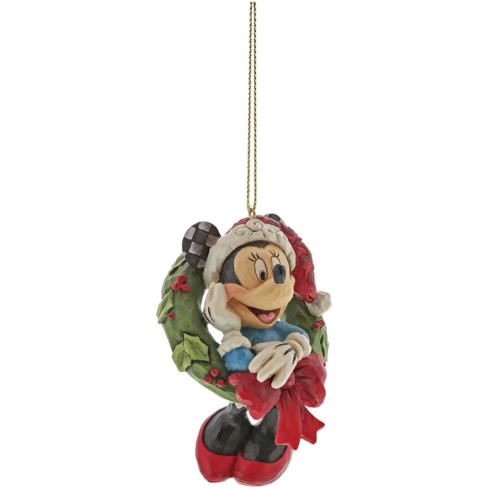 Disney Traditions Minnie Mouse Hanging Ornament 8cm Image 1
