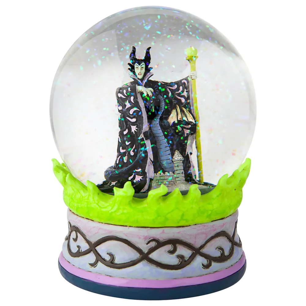 Disney Traditions Maleficent Waterball 14cm Image 1