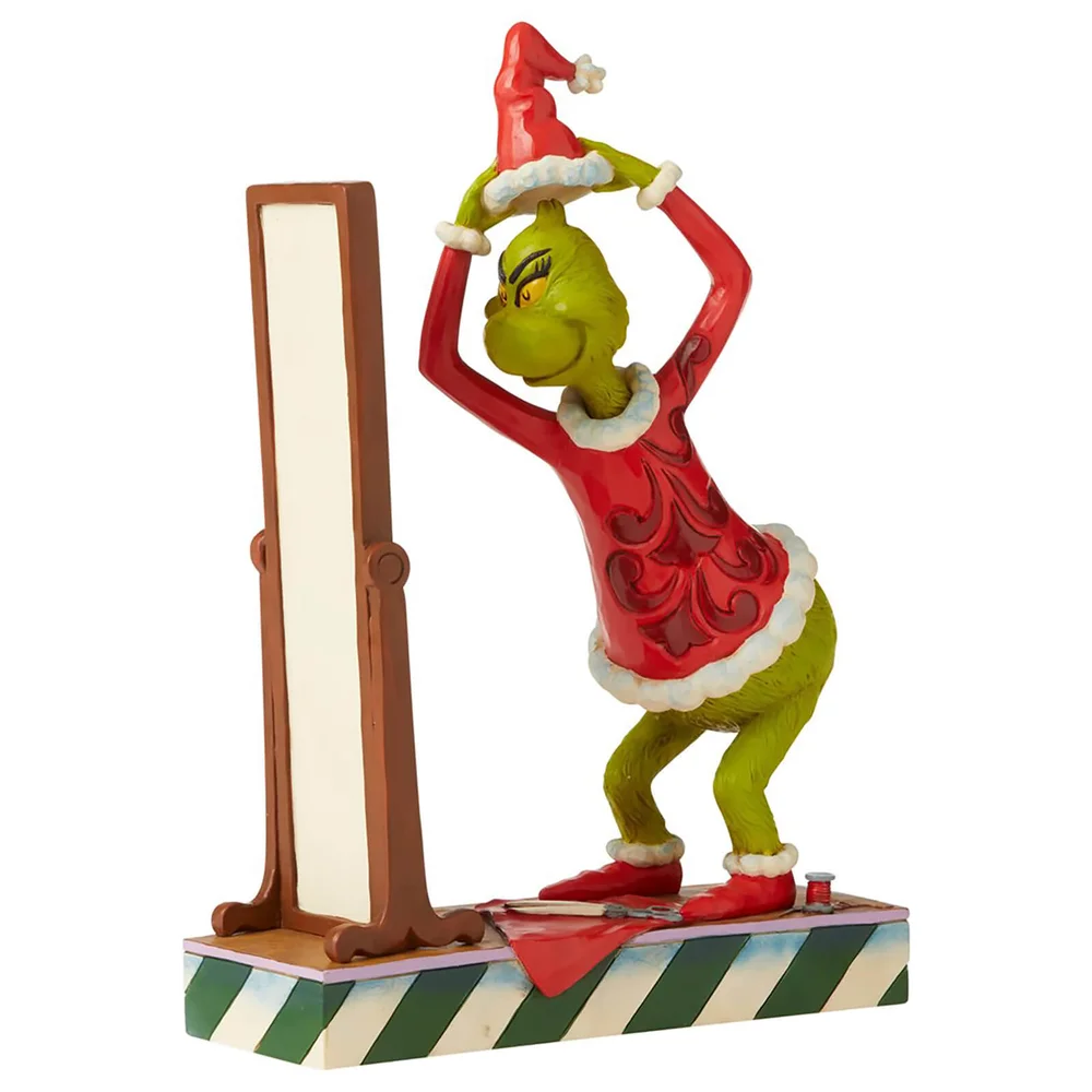 The Grinch par Jim Shore Figurine Le Grinch habillé en Costume de Père Noël 22.5 cm Image 1
