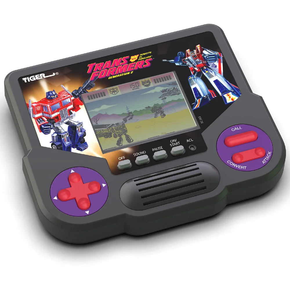 Hasbro Tiger Electronics Transformers 2e Géneration Jeu vidéo électronique LCD Image 1