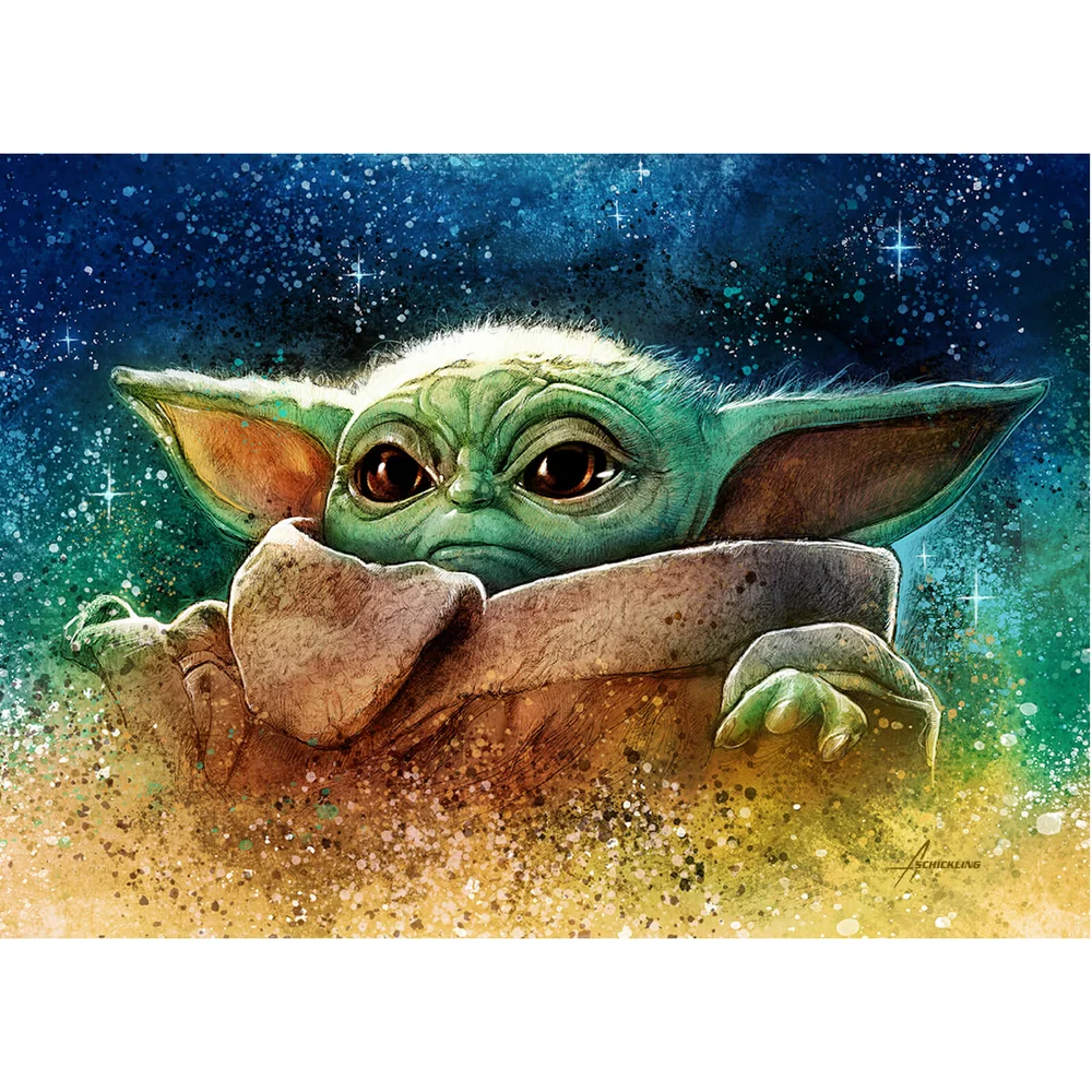 Star Wars The Mandalorian "Highest Bounty" Lithograph by Adam Schickling Image 1