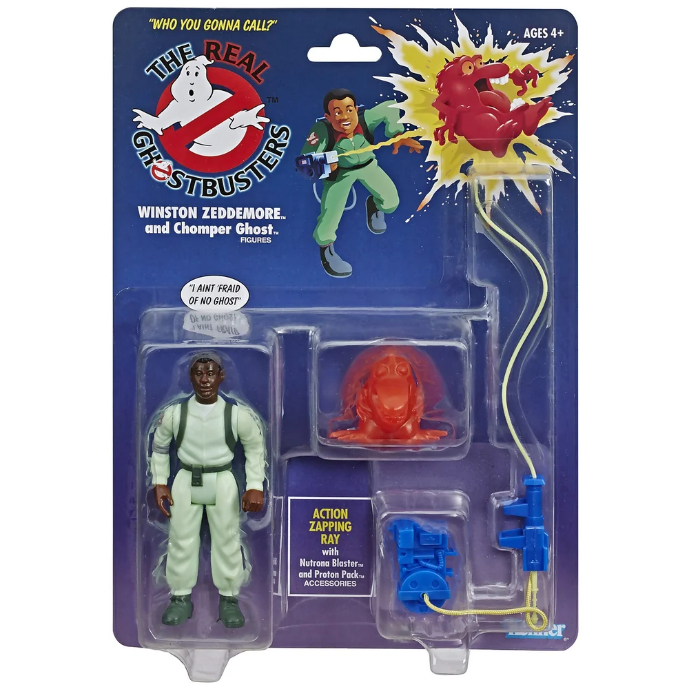 Hasbro Ghostbusters Kenner Classics Figurine articulée Winston Zeddemore et fantôme Mord-Toutt Retro Image 1