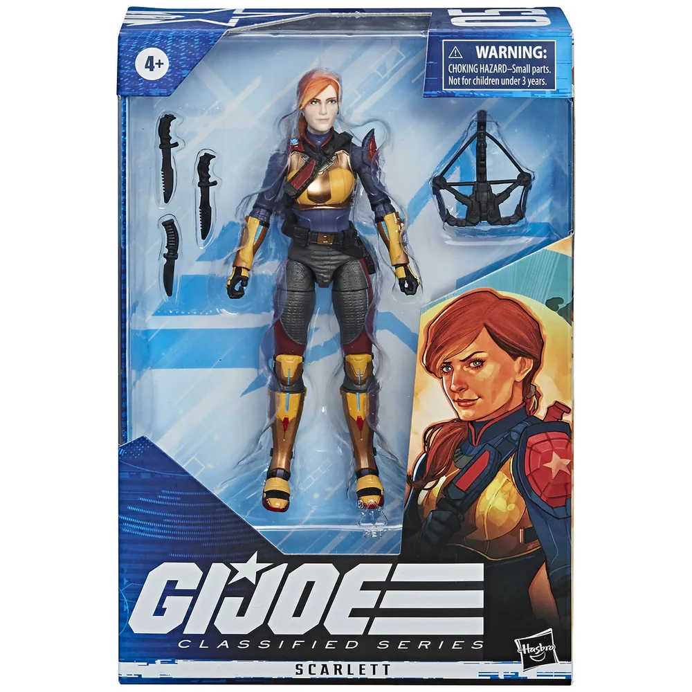 Hasbro G.I. Joe Classified Series Figurine articulée Scarlett l'échelle 15 cm Image 1