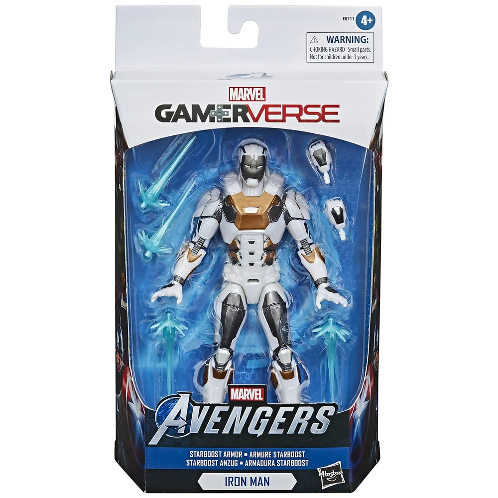 Hasbro Marvel Legends Série Gamerverse Starboost Figurine articulée Armor Iron Man 15 cm Image 1
