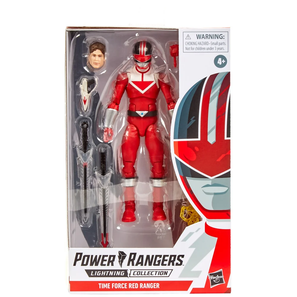 Power Rangers Lightning Collection Time Force - Figurine Ranger rouge Image 1