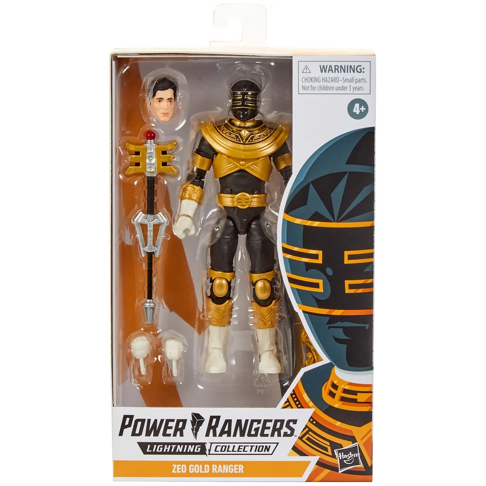 Power Rangers Lightning Collection Zeo - Figurine Ranger doré Image 1