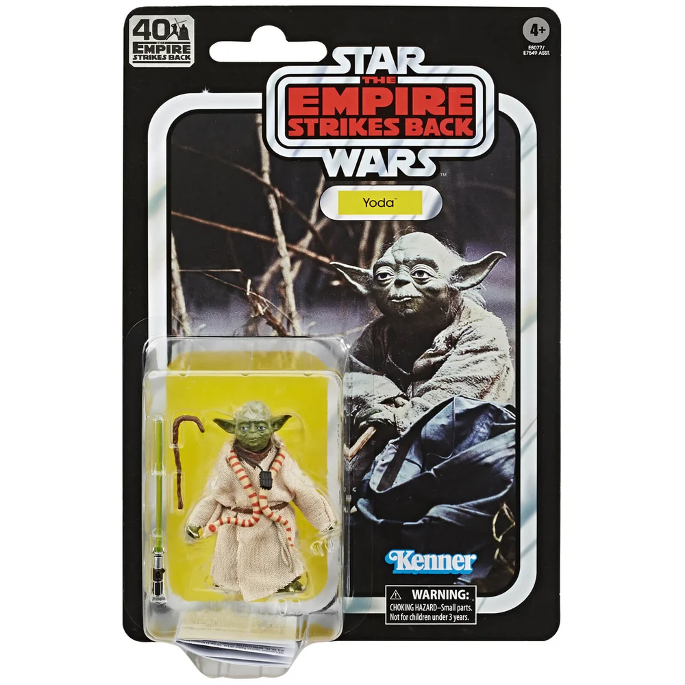 Star Wars The Black Series - Figurine articulée Yoda Image 1