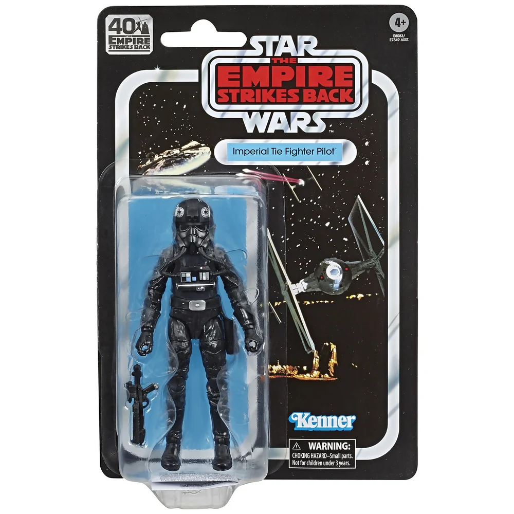 Star Wars The Black Series - Figurine de pilote de chasseur TIE impérial Image 1