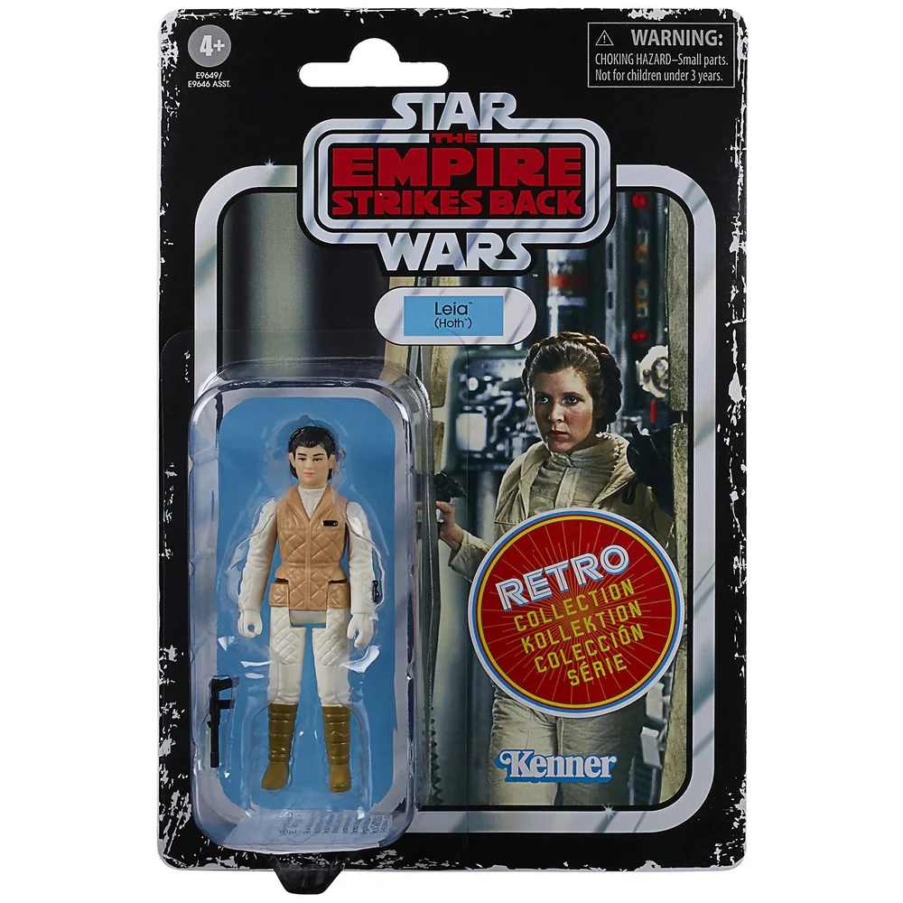 Hasbro Star Wars Retro Collection Figurine articulée Princesse Leia Organa (Hoth) Jouet Image 1