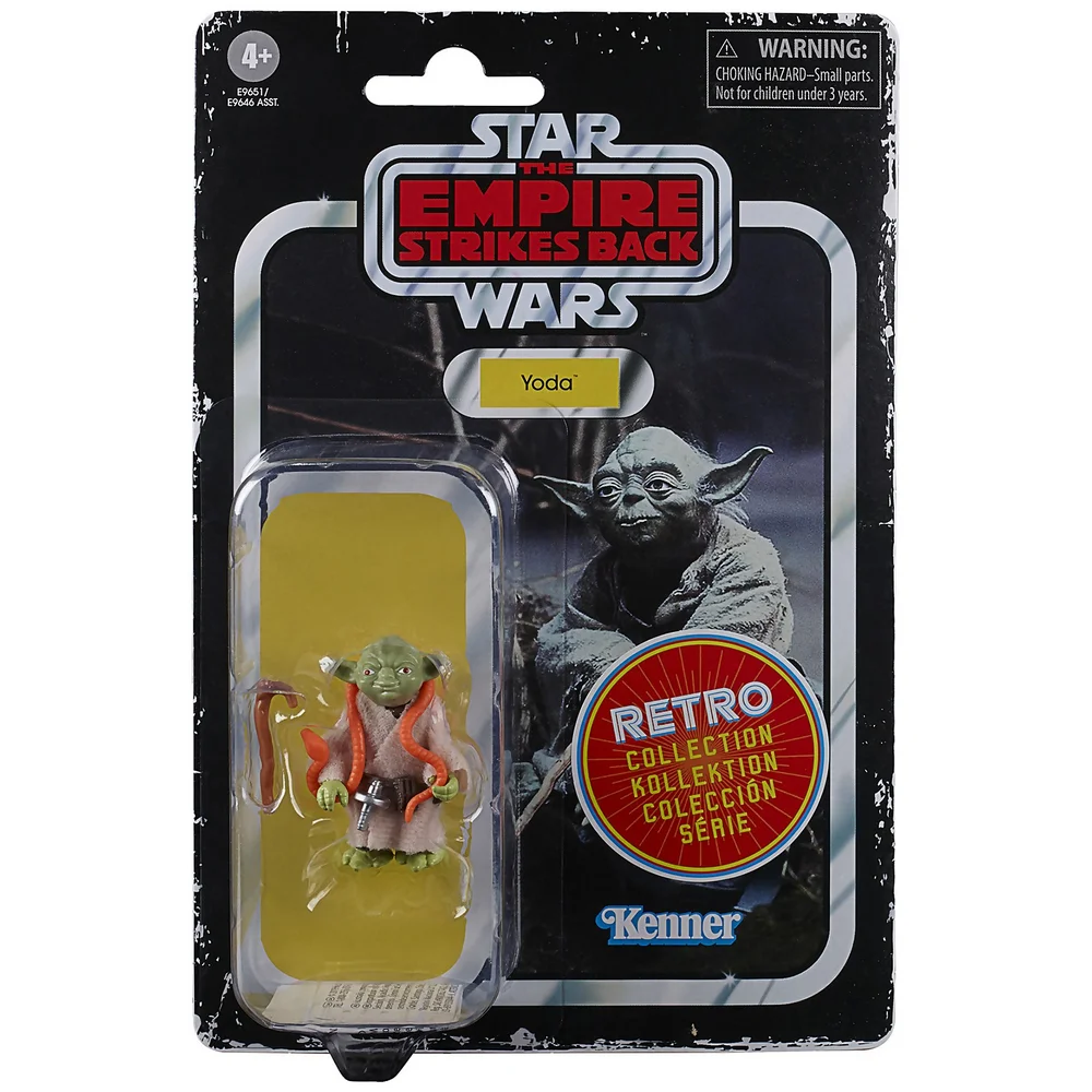 Hasbro Star Wars Retro Collection Figurine articulée Yoda Jouet Image 1