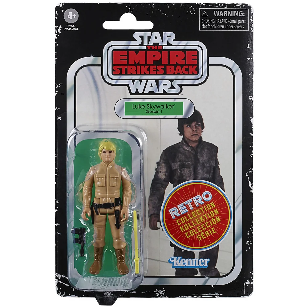 Hasbro Star Wars Retro Collection Figurine articulée Luke Skywalker (Bespin) Jouet Image 1