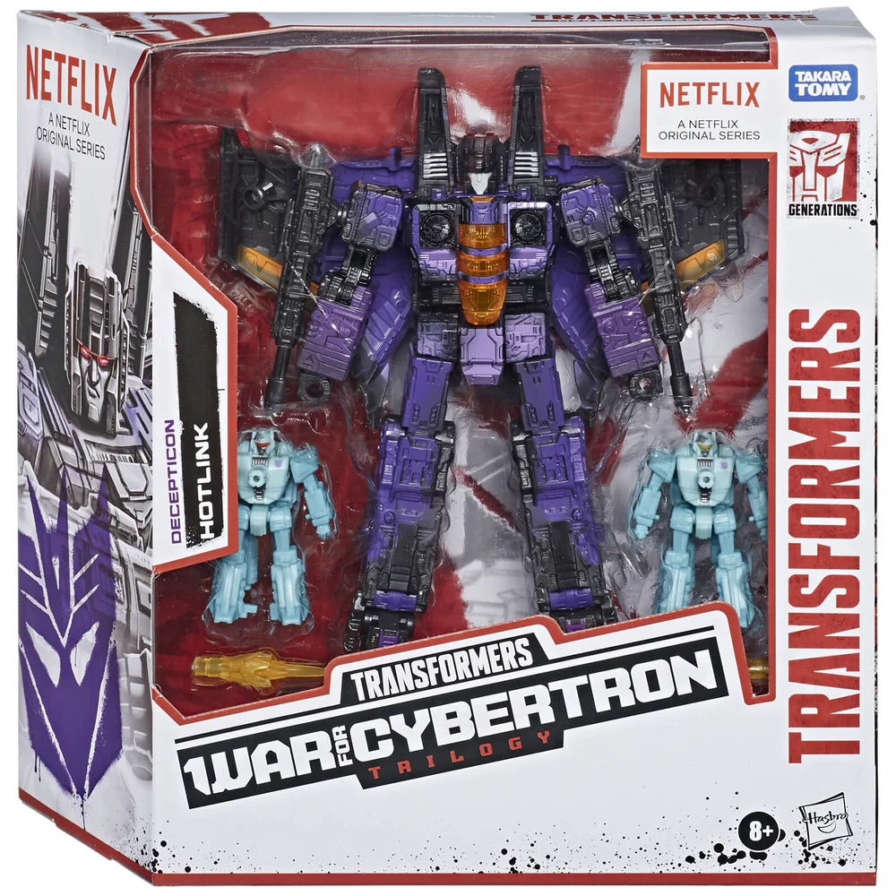 Battle pack de 3 avec Decepticon Hotlink inspiré de Transformers War for Cybertron Image 1