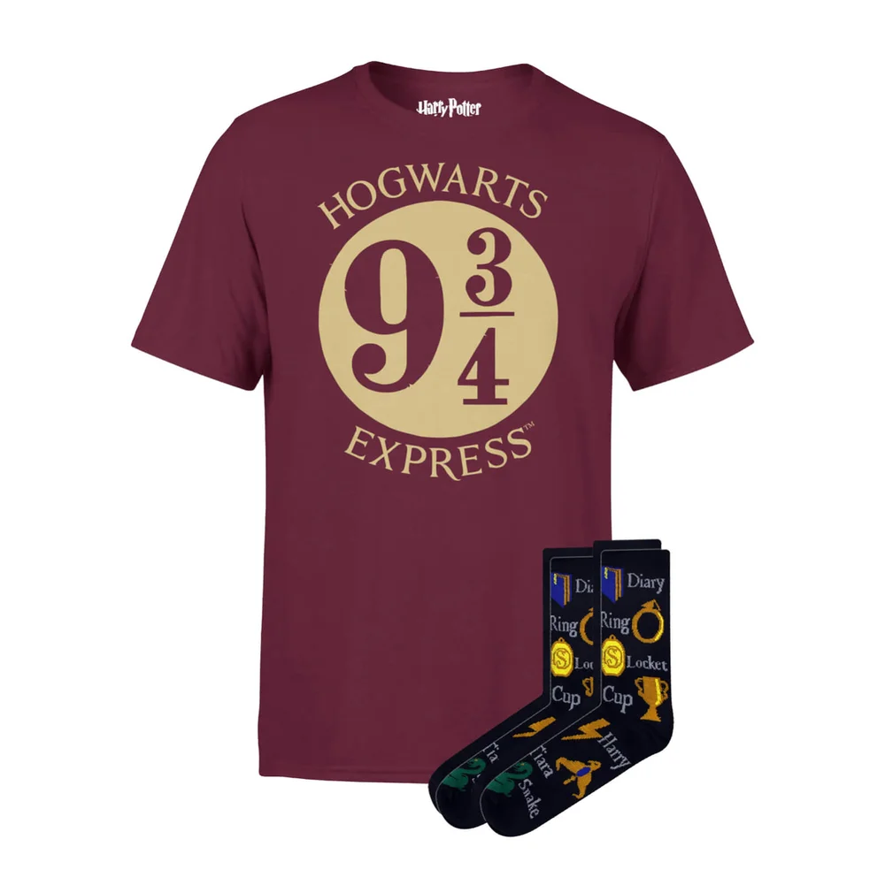 Lot Harry Potter T-shirts + Chaussettes - Homme - S Image 1
