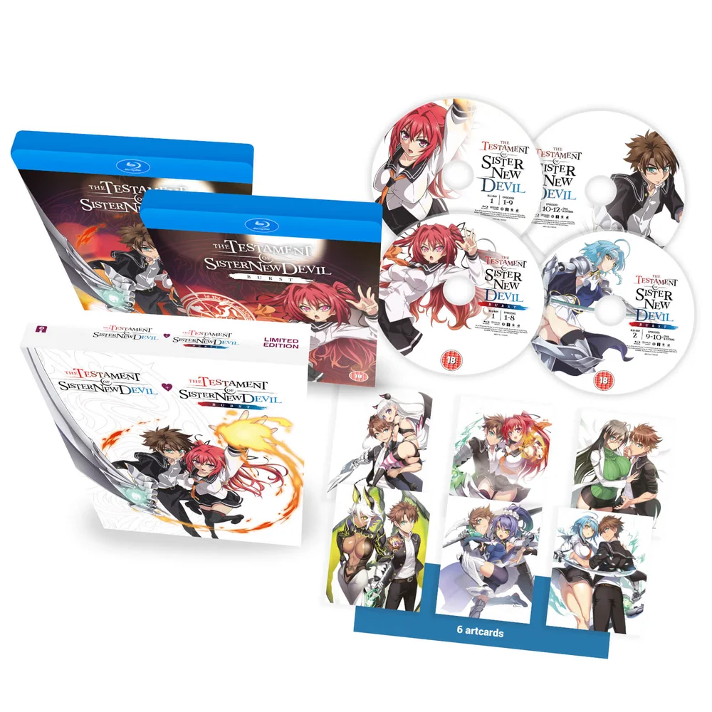 Testament of Sister New Devil Complete Seasons 1+2 Collection Limited Edition Image 1