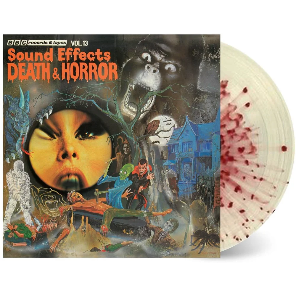 BBC Sound Effects Vol 13 - Death And Horror LP Image 1